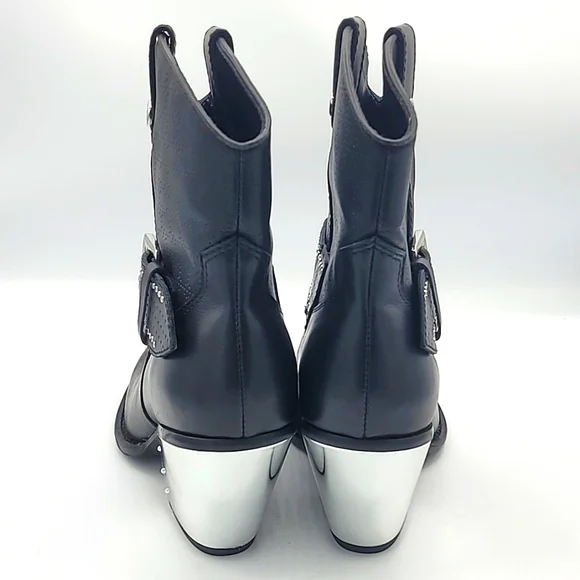 NWOB! Dingo Backstage Leather Western Ankle Boot Women Size 9 Samples Super Rare - Picture 5 of 10